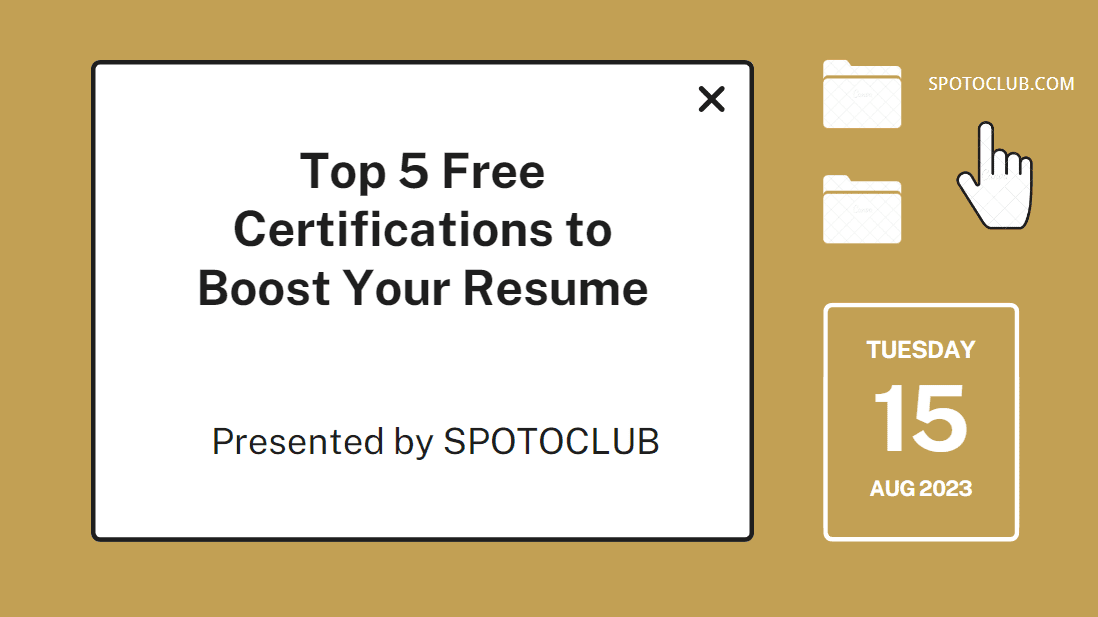 Top 5 Free Certifications
